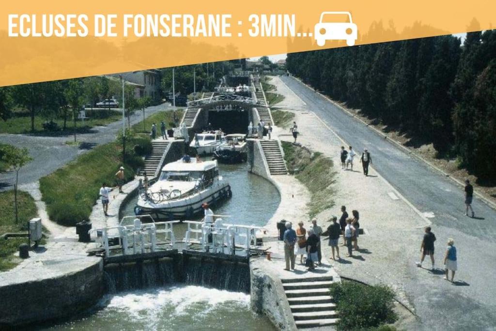 Studio Bien Equipe A 2 Pas De La Gare Béziers Zewnętrze zdjęcie