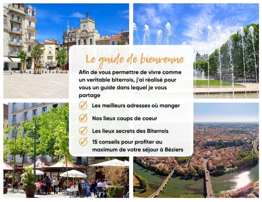 Studio Bien Equipe A 2 Pas De La Gare Béziers Zewnętrze zdjęcie